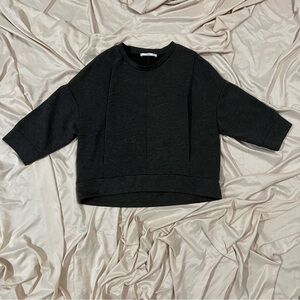 Mango Katoenen Oversized Dames Sweatshirt